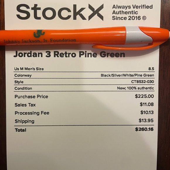 Jordan Retro 3’s - Picture 9 of 10